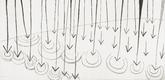 Louise Bourgeois. Rain Falling on Water. 2003