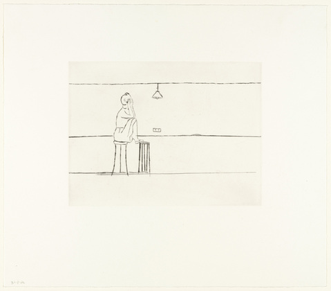 Louise Bourgeois. Empty Nest, plate 6 of 14, from the portfolio, Autobiographical Series. 1994