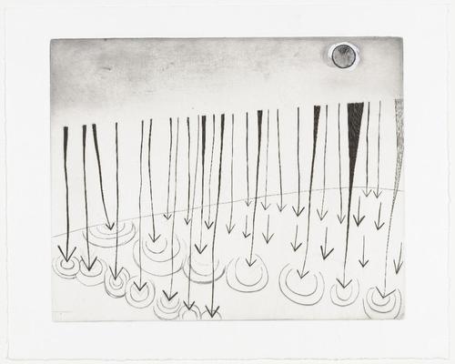 Louise Bourgeois. Rain Falling on Water. 2003