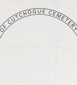 Louise Bourgeois. Untitled (Study for Friends of Cutchogue Cemetery). 2002