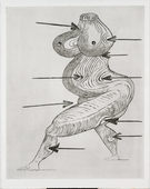 Louise Bourgeois. Sainte S&eacute;bastienne. 1992