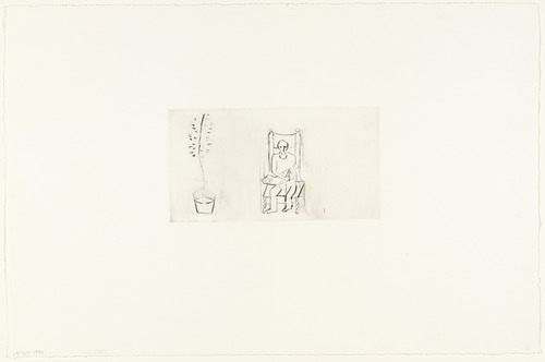 Louise Bourgeois. Paternity, plate 12 of 14, from the portfolio, Autobiographical Series. 1993