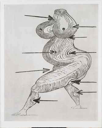 Louise Bourgeois. Sainte S&eacute;bastienne. 1992