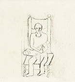Louise Bourgeois. Paternity, plate 12 of 14, from the portfolio, Autobiographical Series. 1993