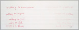 Louise Bourgeois. Text in Nothing to Remember (set 1), from the series of folio sets (1-6). 2004-2006