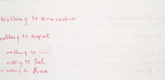 Louise Bourgeois. Text in Nothing to Remember (set 1), from the series of folio sets (1-6). 2004-2006