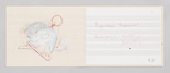 Louise Bourgeois. Untitled drawing, in Nothing to Remember (set 6), from the series of folio sets (1-6). 2004-2006