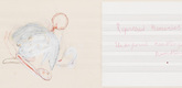 Louise Bourgeois. Untitled drawing, in Nothing to Remember (set 6), from the series of folio sets (1-6). 2004-2006