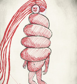 Louise Bourgeois. Spiral Woman, plate 2 of 7, from the portfolio, La R&eacute;paration. 2001
