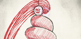 Louise Bourgeois. Spiral Woman, plate 2 of 7, from the portfolio, La R&eacute;paration. 2001
