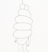 Louise Bourgeois. Spiral Woman, plate 2 of 7, from the portfolio, La R&eacute;paration. 2001