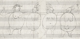 Louise Bourgeois. Quartet of the 4 Obese Singing Ladies. 2001