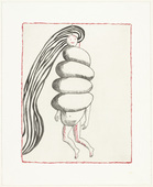 Louise Bourgeois. Spiral Woman, plate 2 of 7, from the portfolio, La R&eacute;paration. 2001