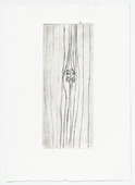 Louise Bourgeois. Peeking through Curtain. 1999