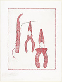 Louise Bourgeois. La R&eacute;paration, plate 3 of 7, from the portfolio, La R&eacute;paration. 2001
