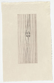 Louise Bourgeois. Peeking through Curtain. 1999