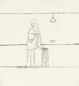 Louise Bourgeois. Empty Nest, plate 6 of 14, from the portfolio, Autobiographical Series. 1993
