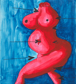 Louise Bourgeois. Sainte S&eacute;bastienne. 1996