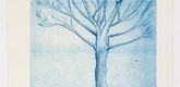 Louise Bourgeois. Untitled (Tall Tree), in Les Arbres (4), from the editioned series of portfolios, Les Arbres (1-6). 2004