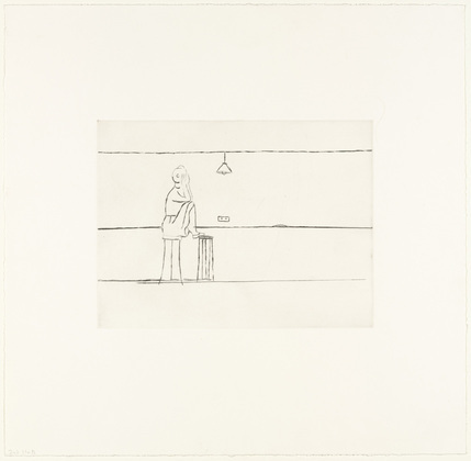 Louise Bourgeois. Empty Nest, plate 6 of 14, from the portfolio, Autobiographical Series. 1993