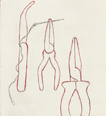 Louise Bourgeois. La R&eacute;paration, plate 3 of 7, from the portfolio, La R&eacute;paration. 2001