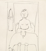 Louise Bourgeois. Untitled, plate 10 of 14, from the portfolio, Autobiographical Series. 1993