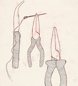 Louise Bourgeois. La R&eacute;paration, plate 3 of 7, from the portfolio, La R&eacute;paration. 2001