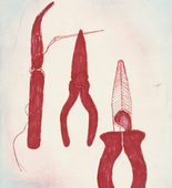 Louise Bourgeois. La R&eacute;paration, plate 3 of 7, from the portfolio, La R&eacute;paration. 2001