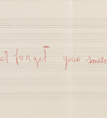 Louise Bourgeois. Text in Nothing to Remember (set 5), from the series of folio sets (1-6). 2004-2006
