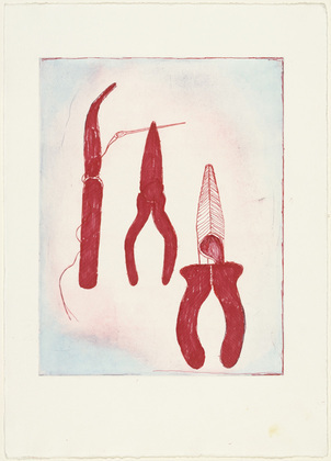 Louise Bourgeois. La R&eacute;paration, plate 3 of 7, from the portfolio, La R&eacute;paration. 2001