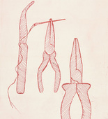Louise Bourgeois. La R&eacute;paration, plate 3 of 7, from the portfolio, La R&eacute;paration. 2001