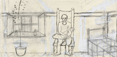 Louise Bourgeois. Paternity, plate 12 of 14, from the portfolio, Autobiographical Series. 1993
