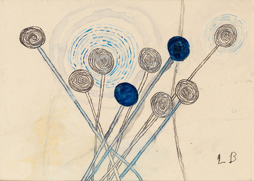 Louise Bourgeois. Untitled, no. 13, in Nothing to Remember (set 4), from the series of folio sets (1-6). 2004-2006