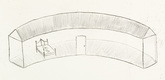 Louise Bourgeois. The Curved House. c. 2010