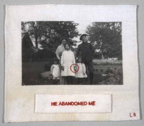 Louise Bourgeois. Untitled, no. 2 of 12, from the illustrated book, The Trauma of Abandonment. 2001