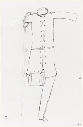 Louise Bourgeois. Untitled (Study for  Topiary: The Art of Improving Nature). 1997