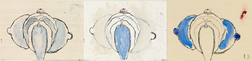 Louise Bourgeois. Untitled, no. 14, in Nothing to Remember (set 4), from the series of folio sets (1-6). 2004-2006