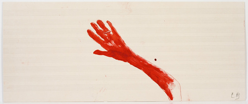Louise Bourgeois. Untitled (no. 1) in 10 AM Is When You Come to Me (set 1), from the series of installation sets (1-10). 2006