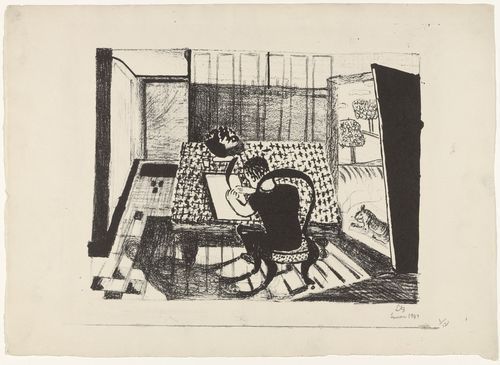 Louise Bourgeois. Summer. 1941-1942