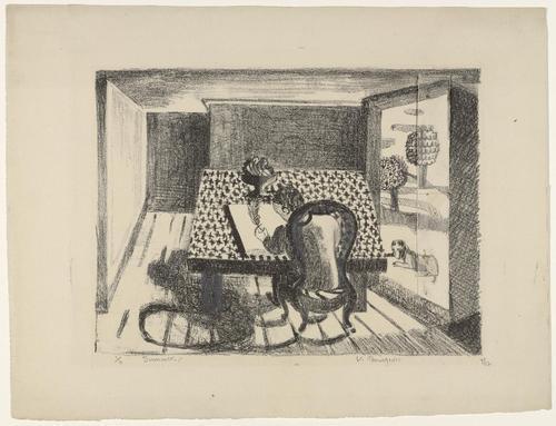 Louise Bourgeois. Summer. 1941-1942