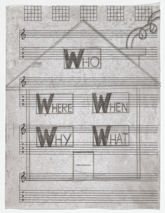 Louise Bourgeois. Who, Where, When, Why, What. 1999