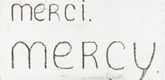 Louise Bourgeois. merci. mercy. 1992