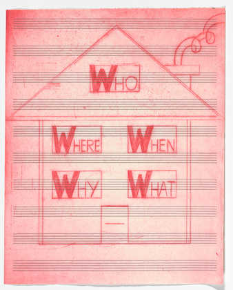 Louise Bourgeois. Who, Where, When, Why, What. 1999