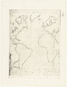 Louise Bourgeois. Map of the Western Hemisphere. 1995