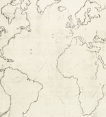 Louise Bourgeois. Map of the Western Hemisphere. 1995