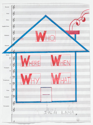 Louise Bourgeois. Who, Where, When, Why, What. 1999