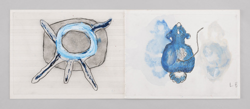 Louise Bourgeois. Untitled, no. 19, in Nothing to Remember (set 5), from the series of folio sets (1-6). 2004-2006