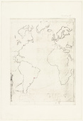 Louise Bourgeois. Map of the Western Hemisphere. 1995