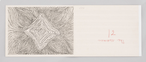 Louise Bourgeois. Untitled, no. 3, in Nothing to Remember (set 6), from the series of folio sets (1-6). 2004-2006