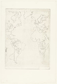 Louise Bourgeois. Map of the Western Hemisphere. 1996